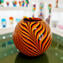 Tigre Bowl - Blown Vase - Original Murano Glass