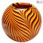 Tigre Bowl - Geblasene Vase - Original Murano Glas