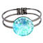 Bracelet Rond Bleu - Verre de Murano Original