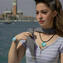 Bracciale Rotondo Blue - Vetro di Murano Originale OMG