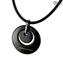 Double Pendant - Black - Orignal Murano Glass OMG