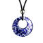 Parure Cortina Round - Bleu - Verre de Murano original