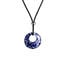 Parure Cortina Round - Blau - Original Murano Glas