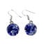 Parure Cortina Round - Blue - Original Murano Glass