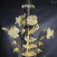 Venetian Chandelier Ferro - Ametyst Smoked - Original Murano Glass