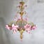 Venetian Chandelier - Rosetto Floreale - Original Murano Glass