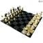Exclusive Chess - Gold 24 kt - Original Murano Glass OMG
