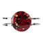 Bracelet rond rouge - Verre de Murano Original