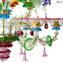 Venetian Chandelier - Rezzonico Spring - Original Murano Glass