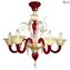 Venetian Chandelier - Rosehip - Original Murano Glass OMG