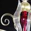 ثريا فينيسية - ثمر الورد - زجاج مورانو الأصلي OMG