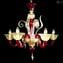 Venetian Chandelier - Rosehip - Original Murano Glass OMG