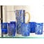 Laguna Glasses Set - Tumblers with silver - Original Murano Glass