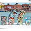 Set di 6 Bicchieri - Mirò - Vetro di Murano con argento
