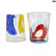 Chagall Set - Tumblers - Original Murano Glass