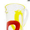 Pitcher Polychrome - Chagall - Original Murano Glass OMG