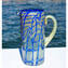 Pichet Polychrome avec Siver - Lagune - Verre de Murano Original OMG