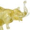 Gold Elephant - Sculpture - Original Murano Glass OMG