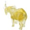 Éléphant d'or - Sculpture - Verre de Murano original OMG