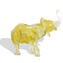 Gold Elephant - Sculpture - Original Murano Glass OMG