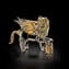 Leão de São Marcos - Escultura - Vidro Murano Original OMG