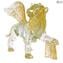Lion Saint Marc - Sculpture - Verre de Murano Original OMG