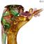 الحرباء - النحت - زجاج مورانو الأصلي OMG