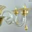 Venezianischer Kronleuchter Elisabetta - Gold - Original Murano Glass OMG