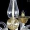 Venezianischer Kronleuchter Elisabetta - Gold - Original Murano Glass OMG