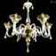 Venetian Chandelier Elisabetta - Gold - Original Murano Glass OMG