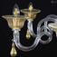 Venetian Chandelier Elisabetta - Gold - Original Murano Glass OMG