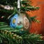 Juego de 6 bolas de Navidad - Fantasía Millefiori con oro - Navidad de cristal de Murano