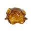 Fashion 60s Ashtray - Amber Venetian Glass Murano OMG®