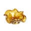 Fashion 60s Ashtray - Amber Venetian Glass Murano OMG®