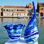 Missoni Tropfenvase Blau Original Murano Glass OMG®