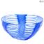 Bowl - Blu Floyd - Vetro di Murano Originale OMG