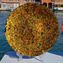 Platte Round Pure Gold 24kt - Venezianisches Glas - Original Murano Glas OMG
