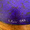 Platte Round Pure Gold 24kt - Venezianisches Glas - Original Murano Glas OMG