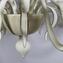 Venezianischer Kronleuchter Elfenbeinschirm - Original Murano Glass OMG