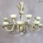 Venetian Chandelier Ivory Shade - Original Murano Glass OMG