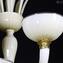 Venetian Chandelier Ivory Shade - Original Murano Glass OMG