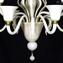 Venezianischer Kronleuchter Elfenbein - Original Murano Glas OMG