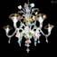 Venetian Chandelier - Classic Style 6 light - Original Murano Glass