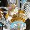 威尼斯枝形吊燈-經典風格6燈-原裝Murano玻璃