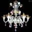 Venetian Chandelier - Classic Style 6 light - Original Murano Glass