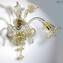 Wandleuchte Gemma - Gold - Original Murano Glas