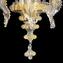 Wandleuchte Gemma - Gold - Original Murano Glas