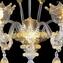 Wandleuchte Regina - Gold - Murano Glas