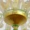 Venetian Chandelier Calergi Pastorale - Gold 24 kt - Original Murano Glass OMG