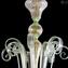 Venezianischer Kronleuchter Calergi Pastorale - Gold 24 kt - Original Murano Glass OMG
